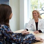 Elisa Port MD with breast cancer patient
